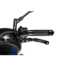 ﻿PUIG Clutch lever without adapter PUIG 3.0 24NNO extendable folding black/gold egyéb motorkerékpár alkatrész