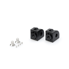 ﻿PUIG Footpeg adapters PUIG 20320N Állítható fekete egyéb motorkerékpár alkatrész