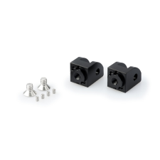 PUIG Footpeg adapters PUIG 20324N Állítható fekete egyéb motorkerékpár alkatrész