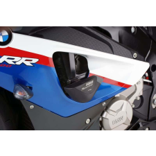 PUIG Frame sliders PUIG PRO 5282N black with grey rubber motorkerékpár idom