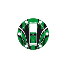 ﻿PUIG Fuel cap cover PUIG RADIKAL 6294V zöld tankpad