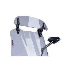 PUIG Puig Multiállítható plexi, csíptetős, 277x100 mm, sötétszürke Puig  Vázak, idomok, kiegészítők Szélvédők egyéb motorkerékpár alkatrész
