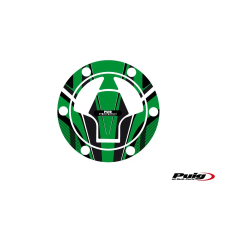 PUIG Puig Radical Kawasaki üzemanyagtank sapka fedél / zöld Puig Vázak, idomok, kiegészítők Tanksapkák egyéb motorkerékpár alkatrész