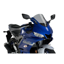 PUIG Puig YZF-R3 2019 versenyszélvédő, füstszínű Puig  Vázak, idomok, kiegészítők Szélvédők egyéb motorkerékpár alkatrész