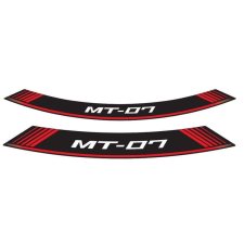 PUIG Rim strip PUIG MT-07 9136R piros set of 8 rim strips tankpad