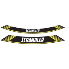PUIG Rim strip PUIG SCRAMBLER 9134G sárga set of 8 rim strips tankpad