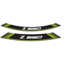 ﻿PUIG Rim strip PUIG Z650 9290V zöld set of 8 rim strips tankpad