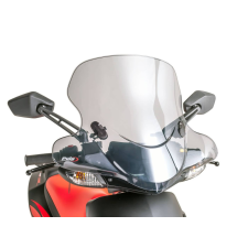 PUIG Robogó szélvédő Puig City Touring füstös, Aprilia SR 50 R 05-15 szélvédő spoiler