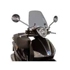 ﻿PUIG Robogó szélvédő Puig Trafic füst - Piaggio Liberty 50, 125 (04-10) szélvédő spoiler