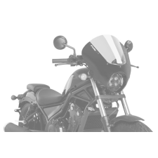 ﻿PUIG Semifairing PUIG DARK NIGHT 21103F dark smoke motorkerékpár idom