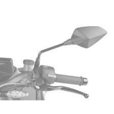 PUIG Visszapillantó tükör PUIG RS1 70° FAIRING FITTING 7347C carbon look bal motorkerékpár visszapillantó