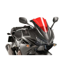 PUIG Windscreen PUIG RACING 8903R piros bukósisak