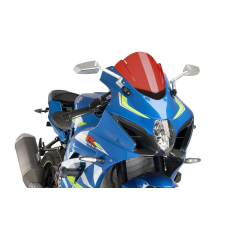 PUIG Windscreen PUIG RACING 9013R piros bukósisak