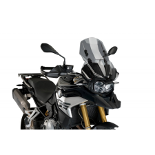 PUIG Windscreen PUIG RACING WITH SUPPORT + PROTECTION 3179H smoke bukósisak