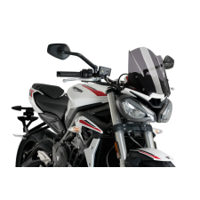 PUIG Windshield PUIG NEW. GEN SPORT 20432F dark smoke egyéb motorkerékpár alkatrész