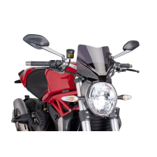 PUIG Windshield PUIG NEW. GEN SPORT 7013F dark smoke bukósisak