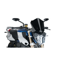 PUIG Windshield PUIG NEW. GEN SPORT 7650N fekete bukósisak