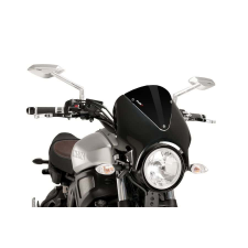 PUIG Windshield PUIG RETROVISION 9560N matt black fekete bukósisak