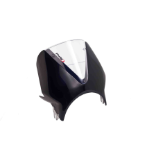 ﻿PUIG Windshield PUIG RETROVISIONS 003NW matt black áttetsző bukósisak