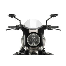 PUIG Windshield PUIG SEMI-FAIRING 9254W carbon look áttetsző bukósisak