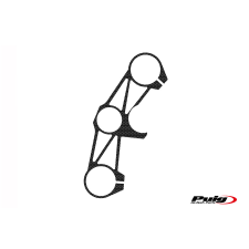 PUIG Yoke protector PUIG NAKED 3183U szürke tankpad