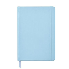 Pukka pad Jegyzetfüzet, A5, puhafedeles, PUKKA PAD &quot;Sky Blue&quot;, vegyes minta füzet