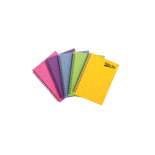 Pukka pad Pressboard 60 lapos A4 vonalas spirálfüzet - Vegyes szín (7268-PRS) füzet