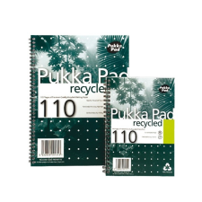  Pukka Pad Recycled A4 110 oldalas vonalas spirálfüzet füzet