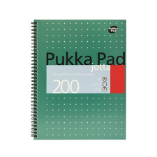 Pukka pad Spirálfüzet, A4+, kockás, 100 lap, PUKKA PAD, "Metallic Jotta" füzet