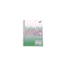 Pukka pad Spirálfüzet, A4, vonalas, 100 lap, PUKKA PAD "Irlen Jotta Green" füzet