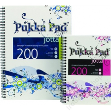 Pukka pad Spirálfüzet, A4, vonalas, 100 lap, PUKKA PAD Jotta (PUPJP018) füzet