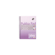 Pukka pad Spirálfüzet, A5, vonalas, 100 lap, PUKKA PAD "Irlen Jotta Lavender" füzet