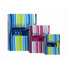 Pukka pad Spirálfüzet, A6, vonalas, 100 lap, PUKKA PAD "Stripe Jotta" füzet