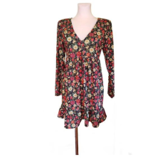  Pull &amp; Bear virágmintás női ruha (méret: L) női ruha