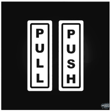 Pull Push feliratok Autómatrica matrica