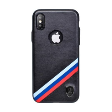 Puloka Criss-cross prémium hátlaptok Apple iPhone Xs Max, fekete tok és táska