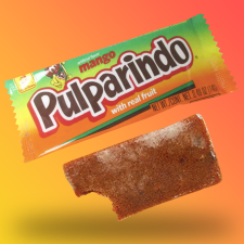 Pulparindo Pulparindo mangós-tamarindos cukor 14g csokoládé és édesség