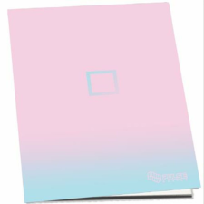 Pulse Füzet, tűzött, A4, kockás, 52 lap, PULSE Pastel Colours (PL222169) füzet