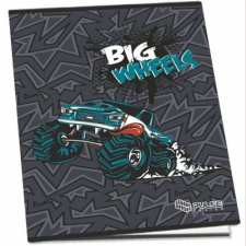 Pulse Füzet, tűzött, A5, kockás, 52 lap, PULSE "Boys" füzet