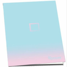 Pulse Füzet, tűzött, A5, kockás, 52 lap, PULSE "Pastel Colours" füzet
