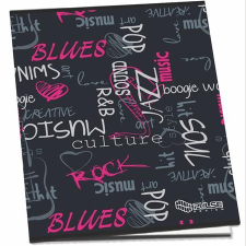 Pulse füzet, tűzött, A5, vonalas, 52 lap, "Girls" (PLS220240) (PLS220240) füzet