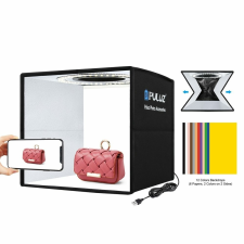 PULUZ Fotódoboz, Tárgysátor - 25x25cm összecsukható LED Fotobox tárgysátor