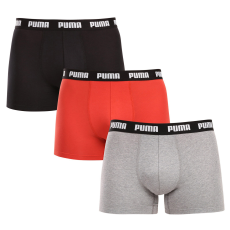 Puma 3PACK Férfi boxeralsó Puma többszínű (701226820 011) XL