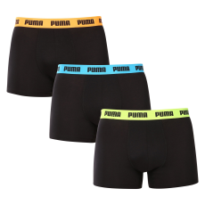 Puma 3PACK férfi boxeralsók Puma fekete (701226820 006) M