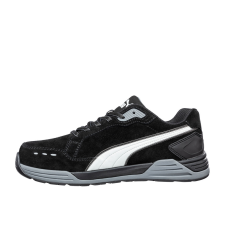 Puma 644650 PUMA Védőcipő (40) - AirTwist Black Low S3 ESD HRO SRC munkavédelmi cipő