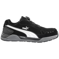 Puma 644651 PUMA Védőcipő (41) - AirTwist Black Disc Low S3 ESD HRO SRC