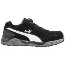 Puma 644651 PUMA Védőcipő (45) - AirTwist Black Disc Low S3 ESD HRO SRC munkavédelmi cipő