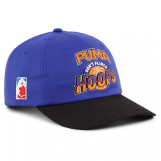 Puma Basketball LC baseball sapka, lazúrkék-fekete-narancssárga, S24