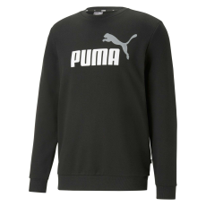 Puma Bluza Puma Ess+ 2 Col Big Logo Crew 58676361 A Negru XXL