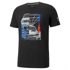 Puma BMW MMS Car Graphic Környakú Póló